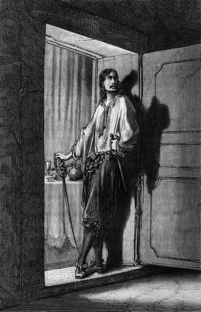 Sigognac, Illustration de Gustave Doré du livre 