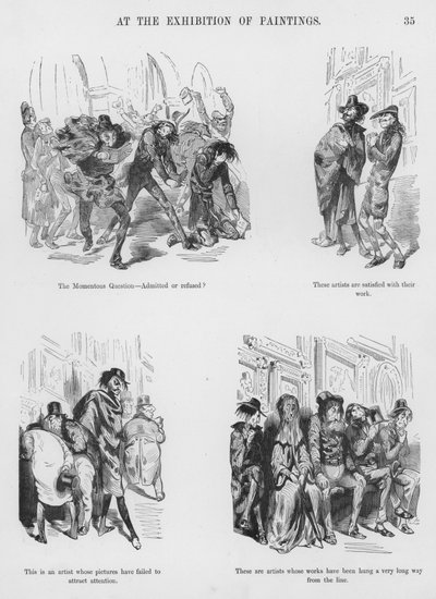 Croquis humoristiques et grotesques par Gustave Doré - Gustave Dore