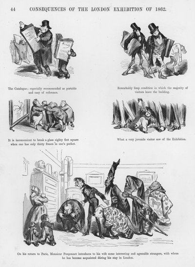 Croquis humoristiques et grotesques par Gustave Doré - Gustave Dore