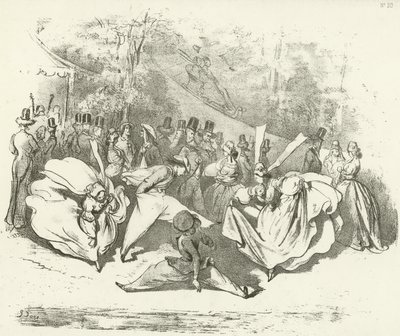 Dix ans plus tard ou un changement de mode 1840 - Gustave Dore