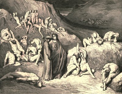 La croûte est venue tirée de dessous en flocons, vers 1890 - Gustave Dore