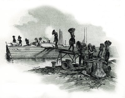 Déchargeurs de charbon aux forges d