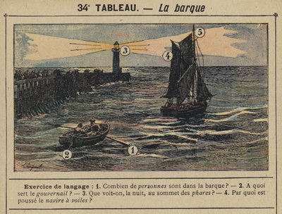 La barque - Gustave Fraipont