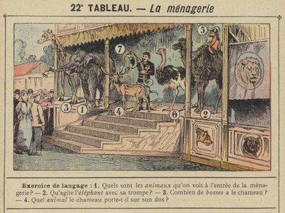 La ménagerie - Gustave Fraipont