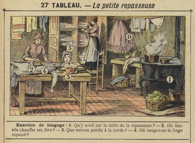 La petite repasseuse - Gustave Fraipont