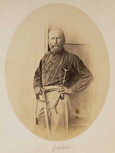 Portrait de Giuseppe Garibaldi - Gustave Le Gray