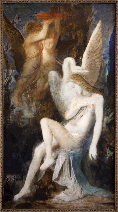Léda et le cygne - Gustave Moreau