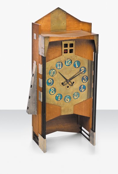 Une pendule de cheminée, vers 1907 - Gustave Serrurier Bovy
