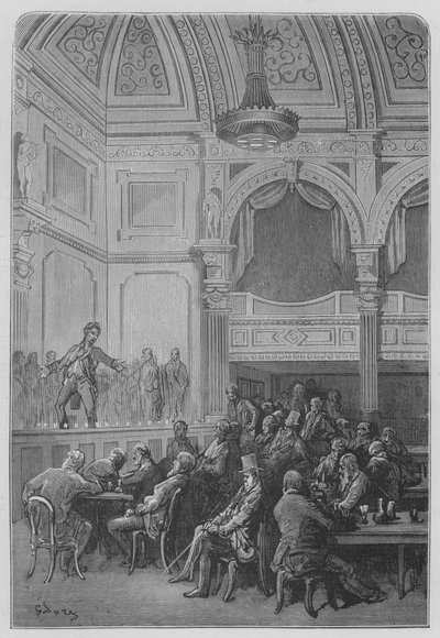 Café-Concert - Gustave after Dore