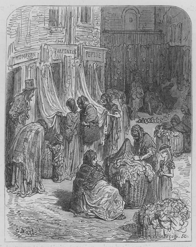 La Foire aux Haillons - Gustave after Dore