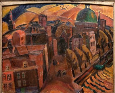 Église au dôme vert - Gustave de Smet