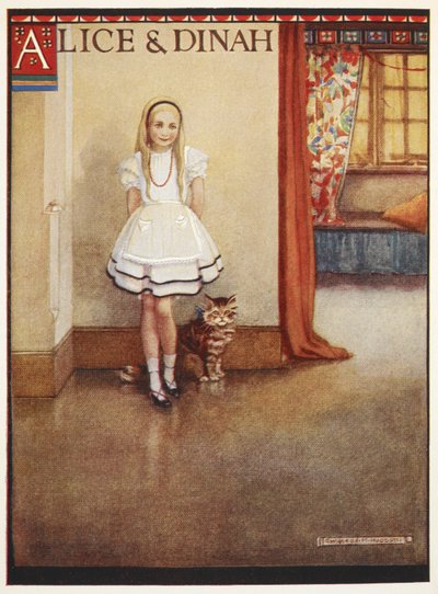 Alice et Dinah le chat tigré - Gwynedd M. Hudson
