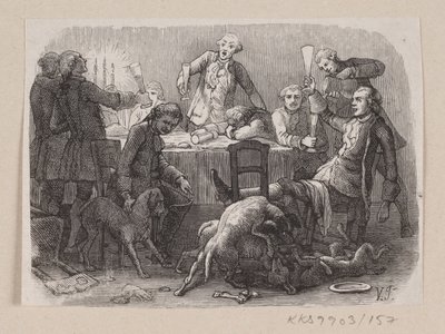 Illustration pour "Tout à sa place" dans H.C. Andersen, "Contes et histoires", Tome 2 - H.P. Hansen