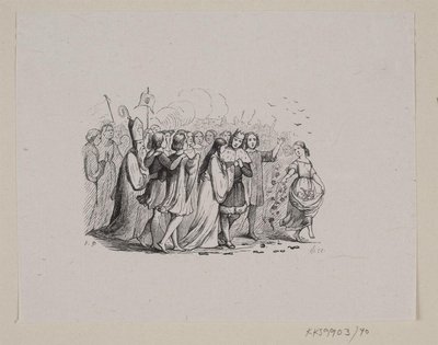 Illustration de "Les Cygnes Sauvages" dans H.C. Andersen, "Contes et Histoires", Tome 1 - H.P. Hansen