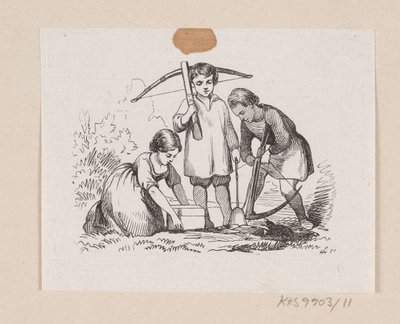Illustration de "Les fleurs de la petite Ida" dans H.C. Andersen, "Contes et histoires", Tome 1 - H.P. Hansen
