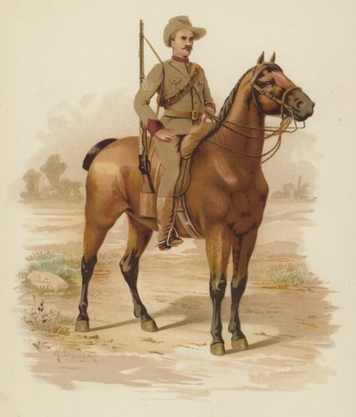 Fusiliers montés victoriens - H. Bunnett