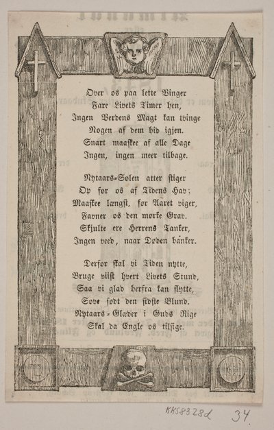 Encadrement avec tête d