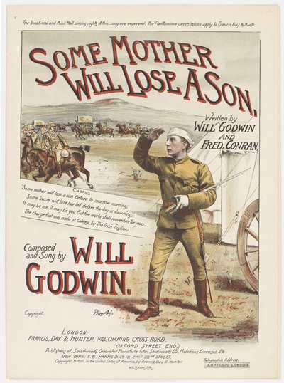 Certaines mères perdront un fils, 1899 - H. G. Banks