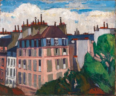 Toits, Paris - H. Lyman Sayen