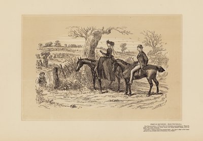 Un très beau champ pour la réflexion - Hablot Knight (1815 92) Browne