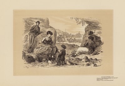 Croquis de bord de mer, No 6, Pas une mauvaise supposition - Hablot Knight (1815 92) Browne