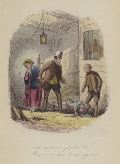 Illustration pour Lewis Arundel ou Le Chemin de fer de la vie par Frank E Smedley - after Hablot Knight Browne