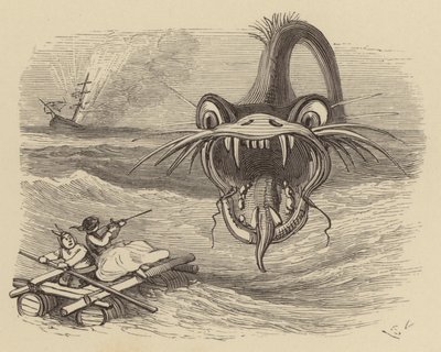 Serpent de mer en avant ! - Hablot Knight Browne