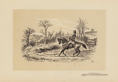 Croquis de chasse, n° 4, L