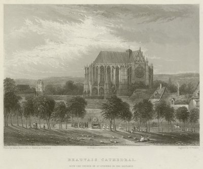 Cathédrale de Beauvais, avec l