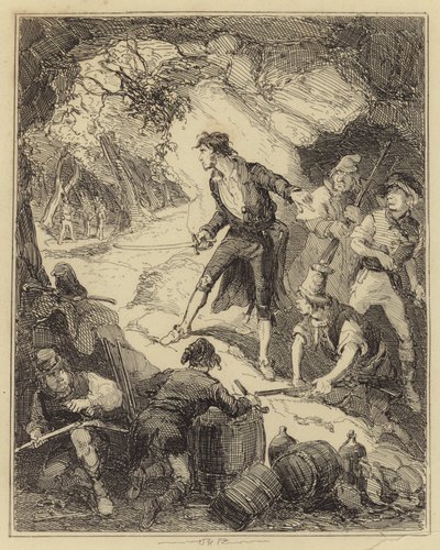 Découverte du capitaine Grant et de sa bande - Hablot Knight Browne