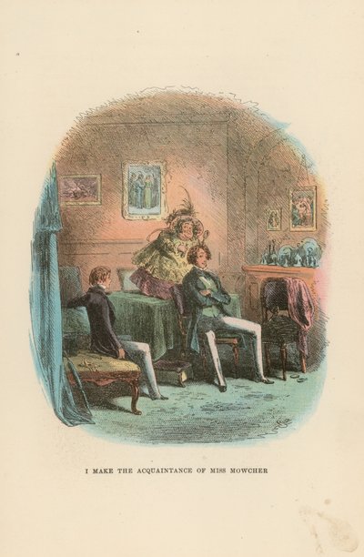 Illustration pour David Copperfield - Hablot Knight Browne