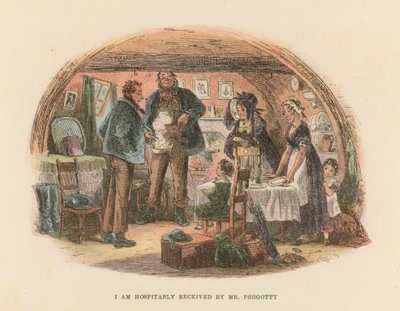 Illustration pour David Copperfield - Hablot Knight Browne