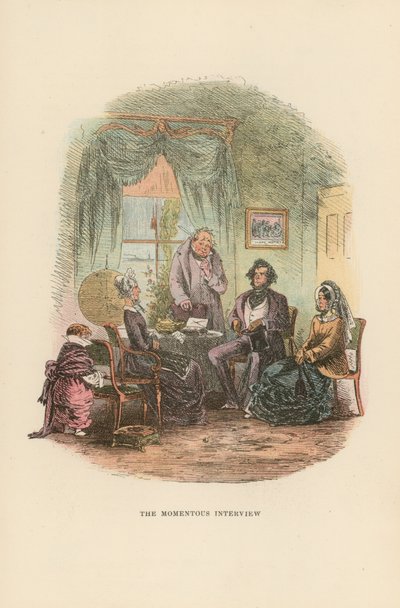Illustration pour David Copperfield - Hablot Knight Browne