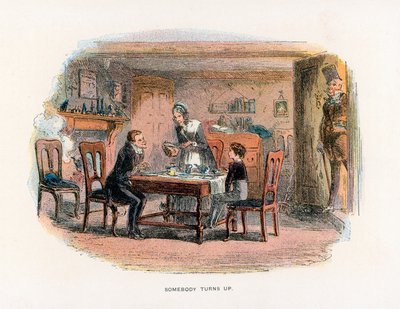 Illustration pour David Copperfield - Hablot Knight Browne
