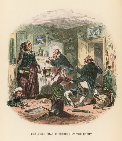 Illustration pour Dombey et Fils - Hablot Knight Browne