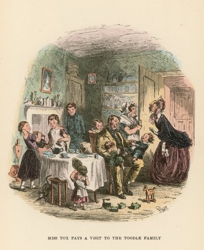 Illustration pour Dombey et Fils - Hablot Knight Browne