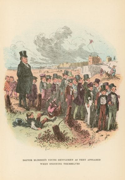 Illustration pour Dombey et Fils - Hablot Knight Browne