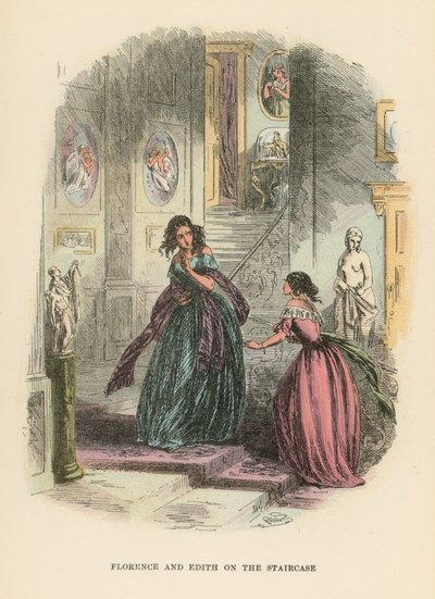 Illustration pour Dombey et Fils - Hablot Knight Browne