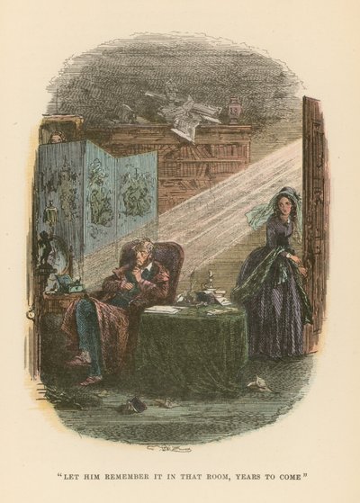 Illustration pour Dombey et Fils - Hablot Knight Browne