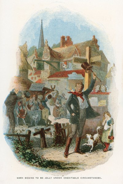 Illustration pour Martin Chuzzlewit - Hablot Knight Browne