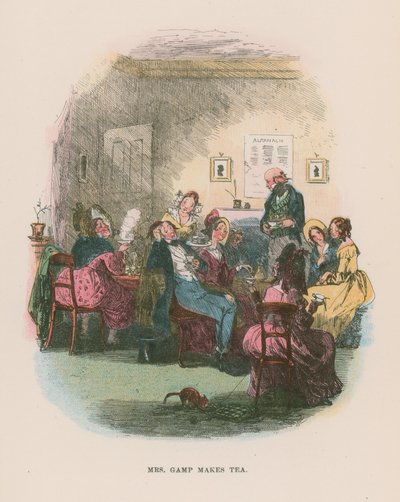 Illustration pour Martin Chuzzlewit - Hablot Knight Browne