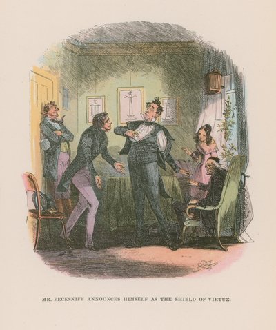 Illustration pour Martin Chuzzlewit - Hablot Knight Browne