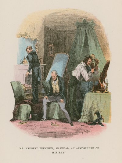 Illustration pour Martin Chuzzlewit - Hablot Knight Browne