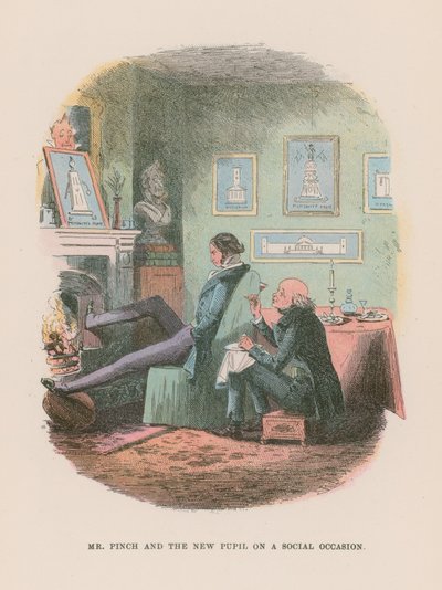 Illustration pour Martin Chuzzlewit - Hablot Knight Browne