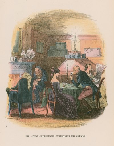 Illustration pour Martin Chuzzlewit - Hablot Knight Browne