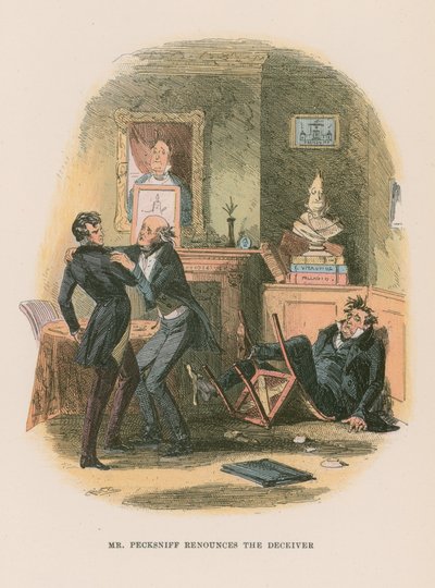 Illustration pour Martin Chuzzlewit - Hablot Knight Browne