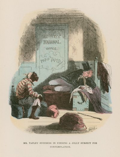Illustration pour Martin Chuzzlewit - Hablot Knight Browne