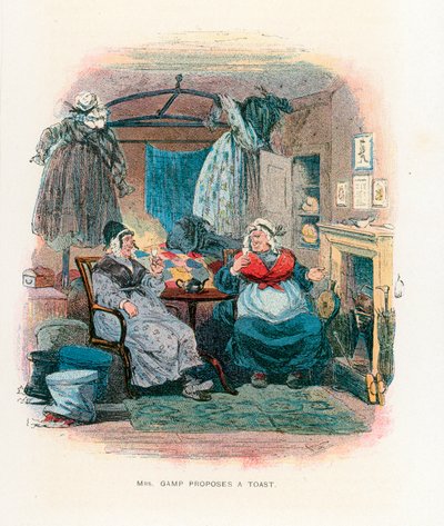 Illustration pour Martin Chuzzlewit - Hablot Knight Browne