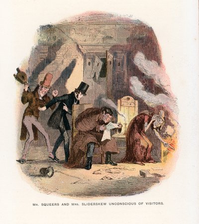Illustration pour Nicholas Nickleby - Hablot Knight Browne
