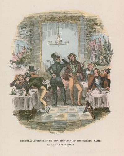 Illustration pour Nicholas Nickleby - Hablot Knight Browne